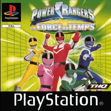 Power Rangers - La Force du Temps (FR) box cover front